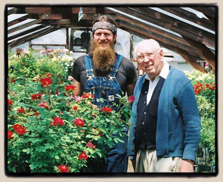 Ralph Moore and the author, Visalia, April 2000